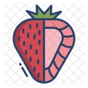 Strawberry Fruit Healthy Icon