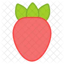 Strawberry Fruit Edible Icon