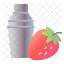 Strawberry Shake Icon