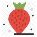 Berry Strawberry Beach Icon