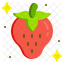 Strawberry Dessert Summer Icon