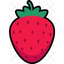 Strawberry Fruit Healthy Icon