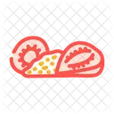 Strawberry Dried Fruit Icon