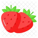 Strawberry Healthy Organic Icon