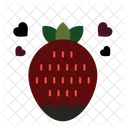 Strawberry Fresh Dessert Icon