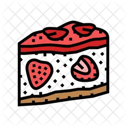 Strawberry cake  Icon