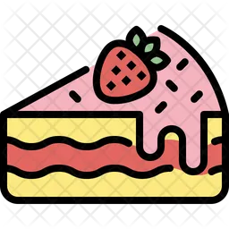 Strawberry cheesecake  Icon