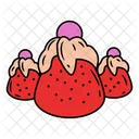 Strawberry Cheesecake Bites Icon