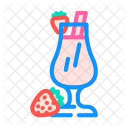 Strawberry Cocktail  Icon