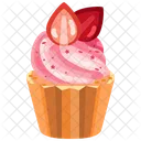 Strawberry Cupcake  Icon