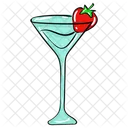 Strawberry Daiquiri Cocktail Drink Cocktail Icon