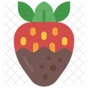 Strawberry Dip Chocolate Icon