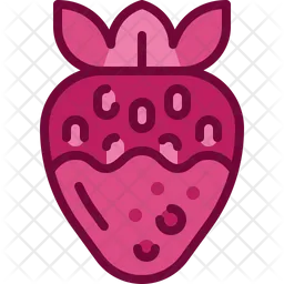 Strawberry dip  Icon