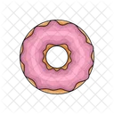 Strawberry Donut Donut Bakery Food Icon
