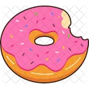 Strawberry Donut With Icon