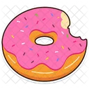 Strawberry Donut With Icon