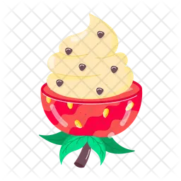 Strawberry Frosting  Icon
