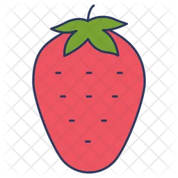Strawberry Fruit  Icon