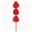 Strawberry Glass Candy Icon