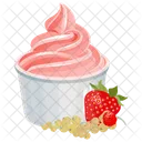 Strawberry Ice Cream Strawberry Flavor Strawberry Icon