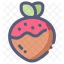 Strawberry Chocolate Sweet Icon