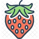 Strawberry Fragaria Harvest Icon