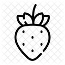 Strawberry Fruit Fresh Icon