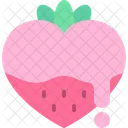 Strawberry Valentines Day Romantic Symbol
