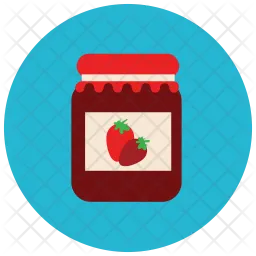 Strawberry jam  Icon