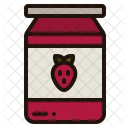 Strawberry Jam  Icon