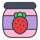 딸기 잼  아이콘