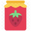 Strawberry Jam Agriculture Icon