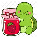 Strawberry Jam  Icon