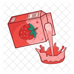 Strawberry juice  Icon