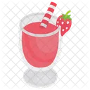 Strawberry Juice Cocktail Juice Icon