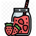Strawberry Smooties Jar Icon
