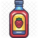 Juice Strawberry Fresh Icon