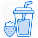 Strawberry Juice Strawberry Drink Icon