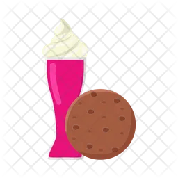 Strawberry milkshake  Icon