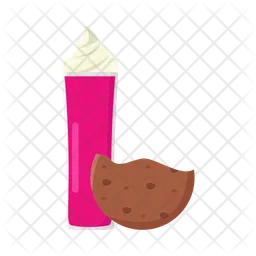 Strawberry milkshake  Icon