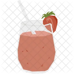 Strawberry smoothie  Icon