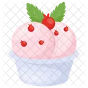 Strawberry Sundae Sorbet Icon