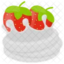 Strawberry Tart  Icon