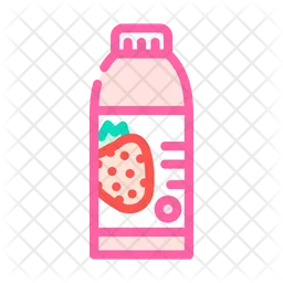 Strawberry Yogurt  Icon