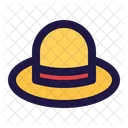 Strawhat Hat Accessories Icon