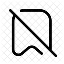 Streak Bookmark Mark Icon