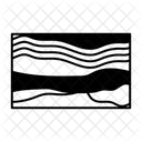 Stream Topography Map Icon