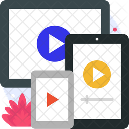 Stream Icon - Download in Flat Style