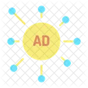 Istream Advertisment Stream Advertisement Ad Network Icône
