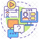 Stream Live Event Icon